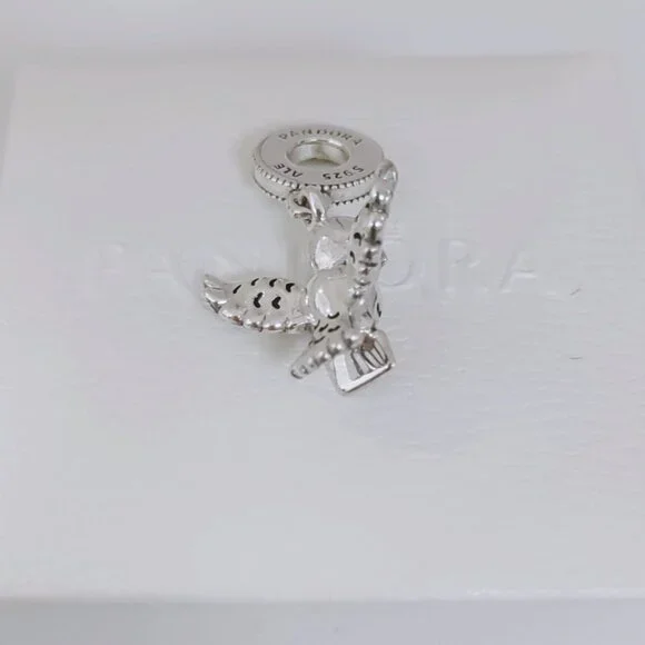 Pandora Harry Potter, Hedwig Owl Dangle Charm S925 Sterling Silver with box - Picture 6 of 7